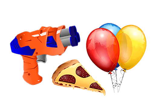 Nerf Wars Party Package 